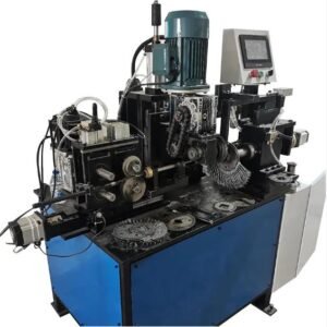 Threading twisting wire brush machine01